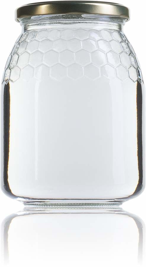 Miel 1 Kg 4 celdillas 746 ml TO 077 / Buy Glass jars, flasks and