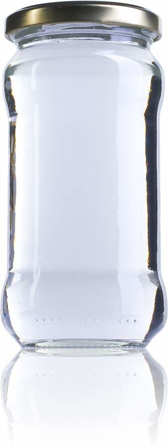 Envase de Vidrio con tapa de corcho 130ml