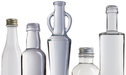 Petites bouteilles en verre vides pour boissons de 40 ou 50 ml
