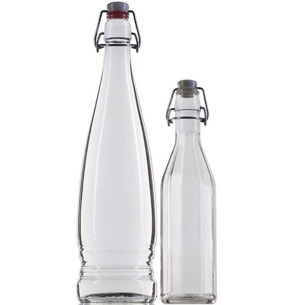 Botellas de vidrio para agua